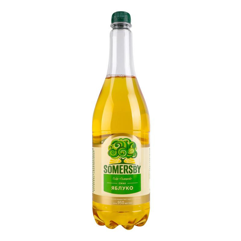 Somersby Сидр  Яблучний напівсолодкий 4.7% 0.95 л (4820000457675) - зображення 1