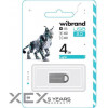 Wibrand 4 GB lynx Silver USB 2.0 (WI2.0/LY4M2S) - зображення 2