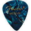 Fender 351 Shape Premium Picks Ocean Turquoise Medium (982351308) - зображення 1