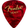 Fender 351 Shape Premium Picks Red Moto Heavy (982351509) - зображення 1