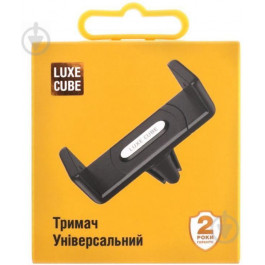   Luxe Cube Тримач автомобільний Універсальний Black (9988866446891)