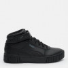 PUMA Жіночі кеди високі  Carina 2.0 Mid 38585101 37.5 (4.5) 23.5 см  Black- Black-Dark Shadow (4065449416 - зображення 1