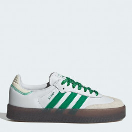   Adidas Жіночі кеди низькі Adidas Samba W IE9105 36 (3.5UK) 22.2 см Ftwwht/Green/Owhite (4067888631371)