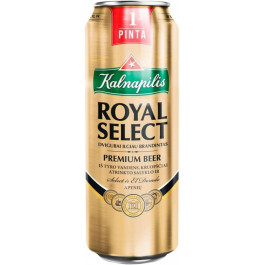   Kalnapilis Пиво  Royal Select світле, 5.6%, з/б, 0.568 л (4770477227588)