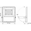 VIDEX Світлодіодний прожектор автономний  30W 5000K 3.2V (4820118298948) - зображення 6