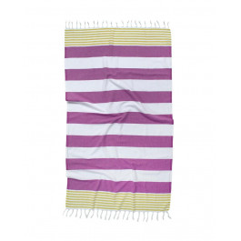   Barine Home Пляжное полотенце пештемаль  Pestemal Journey Olive-Purple 90х170 (2000022179102)