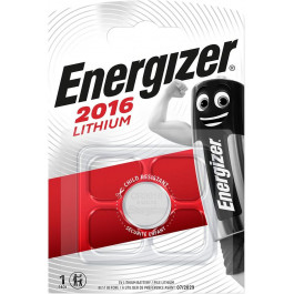   Energizer CR-2016 bat(3B) Lithium 1шт (E301021802)