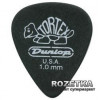 Dunlop 488P1.0 Tortex Pitch Black Standart Guitar Pick 1.0 mm (12 шт.) - зображення 1