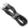 Baseus cafule Cable USB For lightning 2.4A 0.5M Gray/Black (CALKLF-AG1) - зображення 3