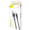 Baseus cafule Cable USB For lightning 2.4A 0.5M Gray/Black (CALKLF-AG1) - зображення 6