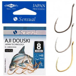 Mikado Sensual Aji Douski W/Ring / nickel / №12 / 10pcs (HS10092-12N)