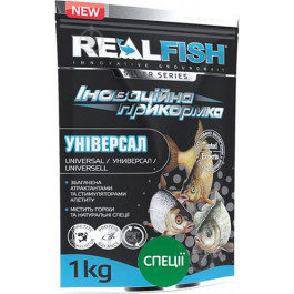   RealFish Прикормка "Универсал" (Специи) 1.0kg