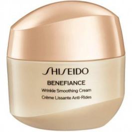   Shiseido Benefiance Wrinkle Smoothing Cream інтенсивний зміцнюючий денний та нічний крем проти зморшок 30 мл