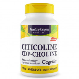   Healthy Origins Citicoline CDP-Choline 250 mg, 60 вегакапсул