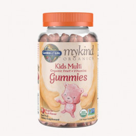   Garden of Life MyKind Organics Kids Multi, 120 мармеладок Органические фрукты