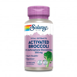   Solaray Activated Broccoli Seed Extract 350 mg, 30 вегакапсул