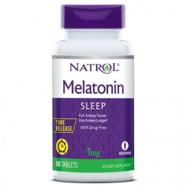   Natrol Melatonin 1 mg time release 90 таблеток