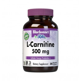   Bluebonnet Nutrition L-Carnitin 500 mg 30 капсул