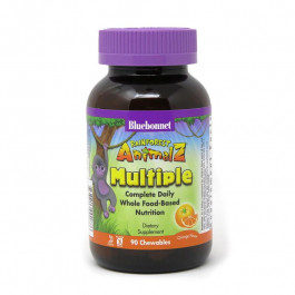   Bluebonnet Nutrition Rainforest Animalz Multiple 90 жувальних таблеток Апельсин