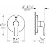 GROHE Eurosmart 19970002 - зображення 2