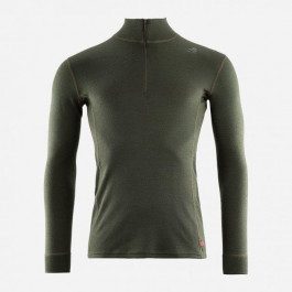   Aclima Термокофта чоловіча  WarmWool 200 Mock Neck Men 107436 S Olive Night (7034041098156)