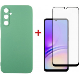   DENGOS Чохол Kit for Samsung Galaxy A05s (A057) case + glass (Mint) (DG-KM-10)