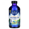 Nordic Naturals Рыбий жир из печени трески и D3 (Arctic-D Cod Liver Oil) со вкусом лимона, 237 мл (NOR58783) - зображення 1