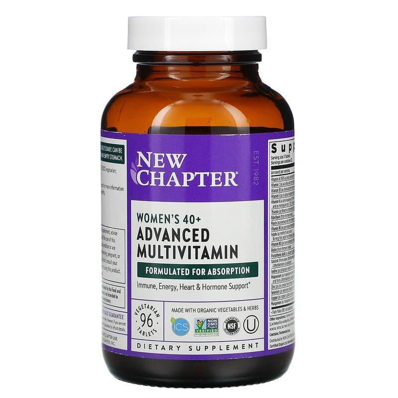 New Chapter БАД Мультивітаміни для жінок II 40+, Woman II Multivitamin, , 96 таблеток - зображення 1