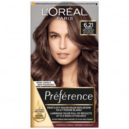   L'Oreal Paris Стійка фарба для волосся  Preference 6.21 Zurich Cool Iridescent Very Light Brown 174 мл