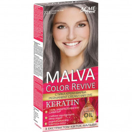   Malva Стійка крем-фарба для волосся  Color Revive відтінок 723 Попелястий