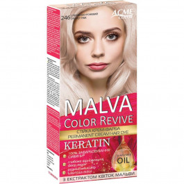   Malva Стійка крем-фарба для волосся  Color Revive відтінок 246 Перлинно-рожевий