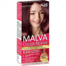   Malva Стійка крем-фарба для волосся  Color Revive відтінок 035 Шоколадний гранат