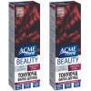 Acme color Упаковка гель-фарби  Beauty № 033 Махагон 69 г х 2 шт (ROZ6400230614) - зображення 1