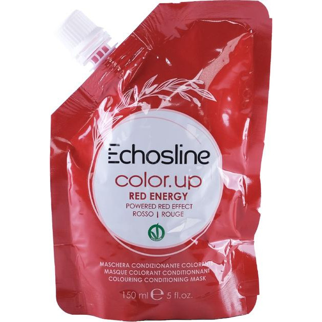 ECHOSLINE Відтінкова маска для волосся  Color Up Colouring Conditioning Mask Red Energy червона 150 мл (800827 - зображення 1