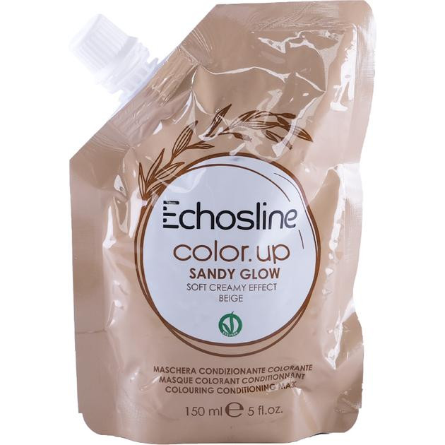 ECHOSLINE Відтінкова маска для волосся  Color Up Colouring Conditioning Mask Sandy Glow бежева 150 мл (8008277 - зображення 1