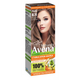   AVENA Стійка крем-фарба для волосся  Naturals 8.71 Light Brown 115 мл (4823115503107)