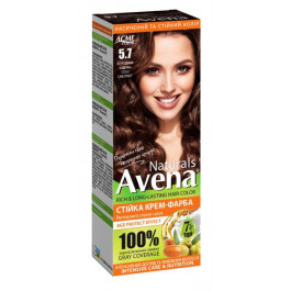   AVENA Стійка крем-фарба для волосся  Naturals 5.7 Cold Chestnut 115 мл (4823115503169)