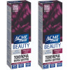 Acme color Упаковка гель-фарби  Beauty № 036 Божоле 69 г х 2 шт (ROZ6400230621) - зображення 1