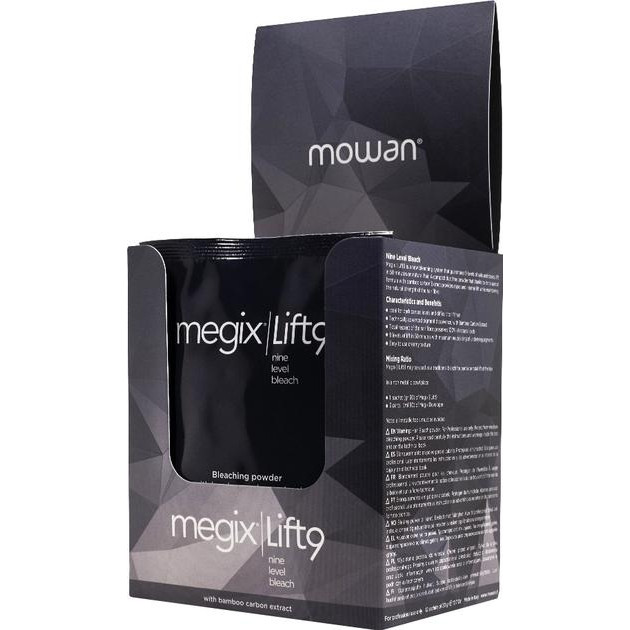 Mowan Освітлююча пудра для волосся  Megix Lift 9 Lightening Powder 12х30 г (2000994740935) - зображення 1