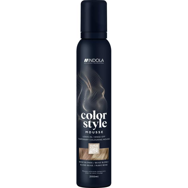 INDOLA Семіперманентний відтінковий мус  Color Style Mousse Beige Blonde 200 мл (4067971003108) - зображення 1