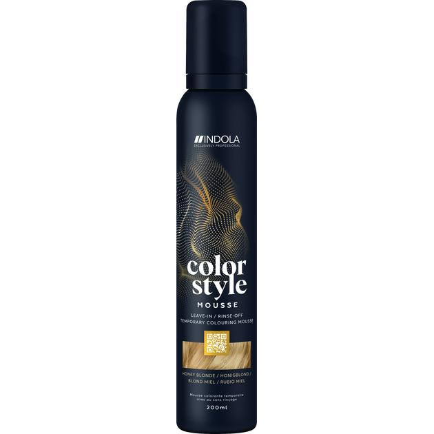 INDOLA Семіперманентний відтінковий мус  Color Style Mousse Honey Blonde 200 мл (4067971003146) - зображення 1