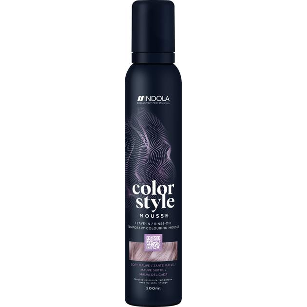 INDOLA Семіперманентний відтіночний мус  Color Style Mousse Soft Mauve 200 мл (4067971003382) - зображення 1