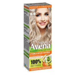   AVENA Стійка крем-фарба для волосся  Naturals 10.16 Pearl Silver Blonde 115 мл (4823115503046)