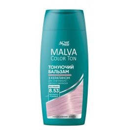   Acme color Тонувальний бальзам для волосся  Malva Color Ton 8.53 Перлинно-рожевий 180 мл (4823115503435)