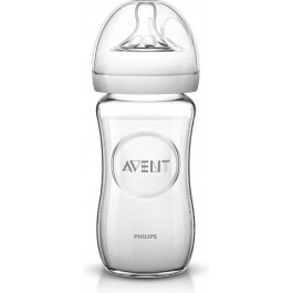   Philips Бутылочка Avent Natural стеклянная 240 мл (SCF053/17)