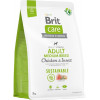 Brit Care Sustainable Adult Medium Breed Chicken & Insect 3 кг 172176 - зображення 1