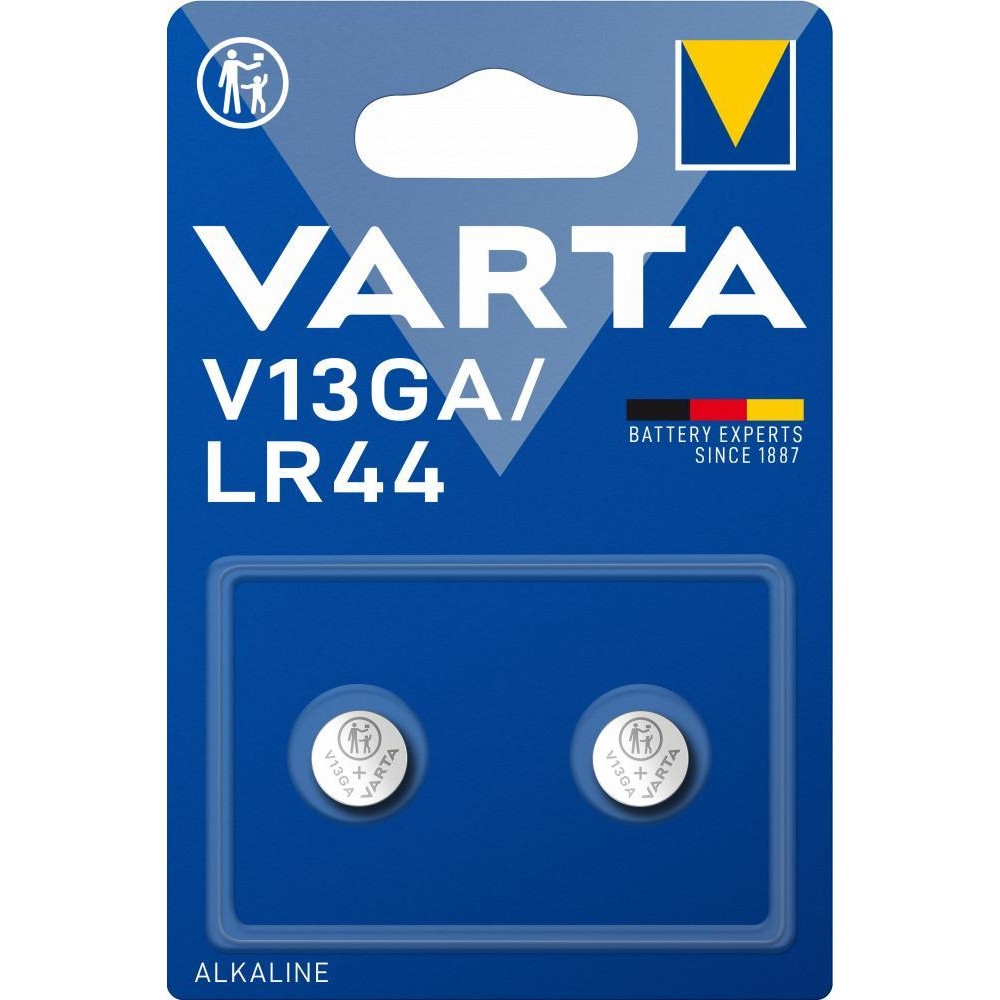 Varta V13GA bat(1.5B) Alkaline 2шт (4276101402) - зображення 1