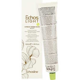   ECHOSLINE Тонуюча крем-фарба для волосся  Echos Light Express Toning Gloss Cream Платиновий теплий 100 мл (800