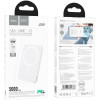 Hoco J109 Easy MagSafe 5000mAh White - зображення 4