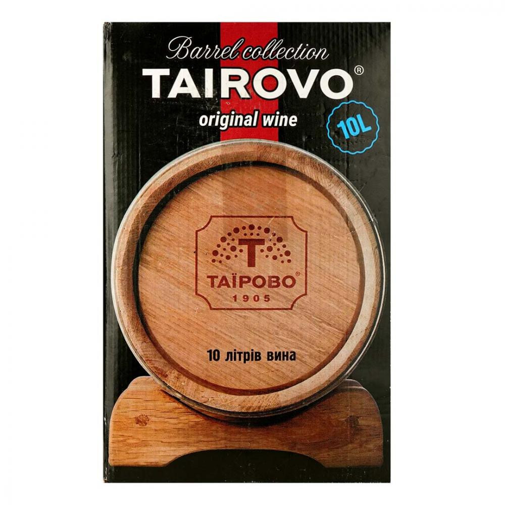 Tairovo Вино Таїровське Премiум Каберне червоне сухе bag-in-box 10 л (4820236720154) - зображення 1